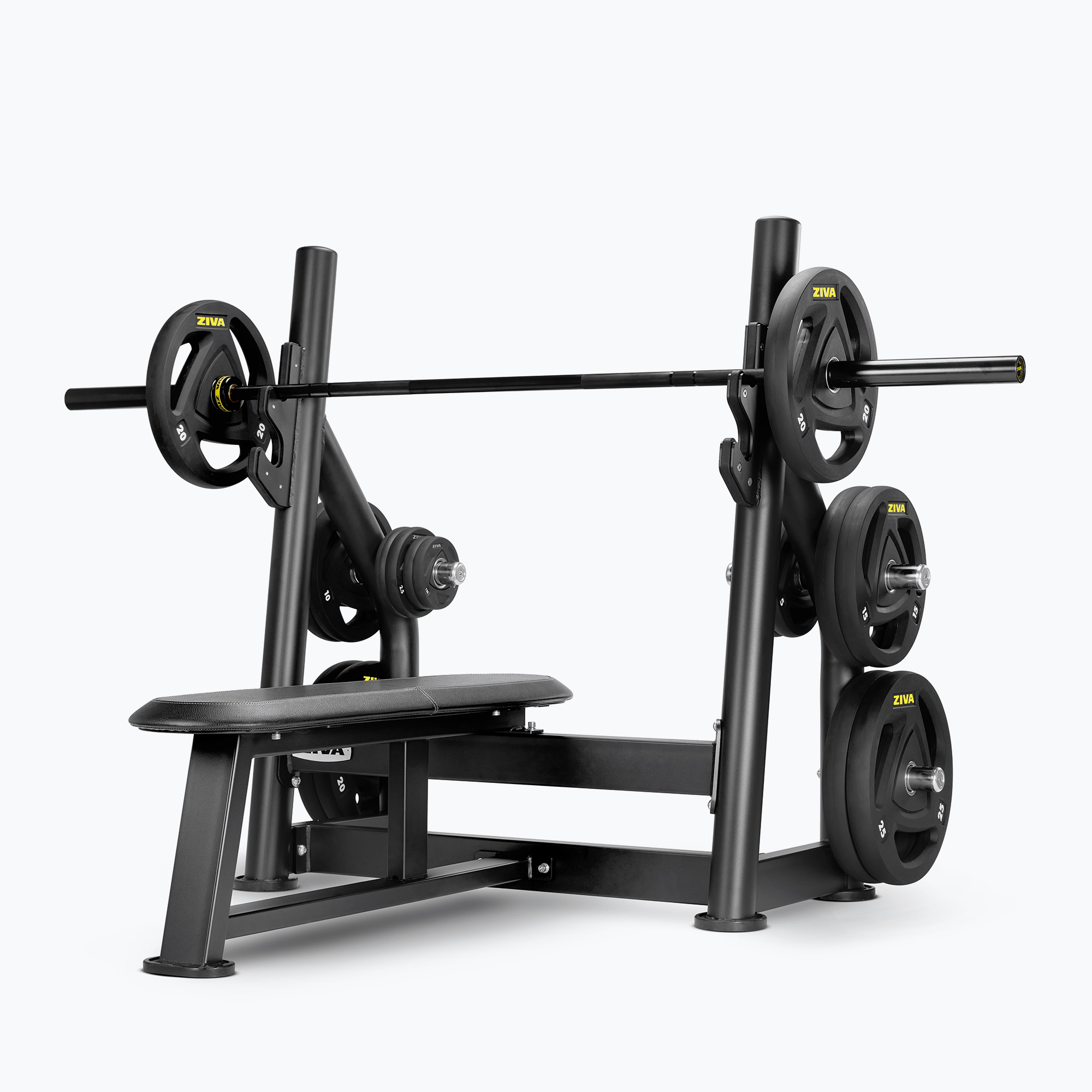 Ghế Đẩy Tạ Phẳng Thương Mại (Flat Bench) ZIVA EX