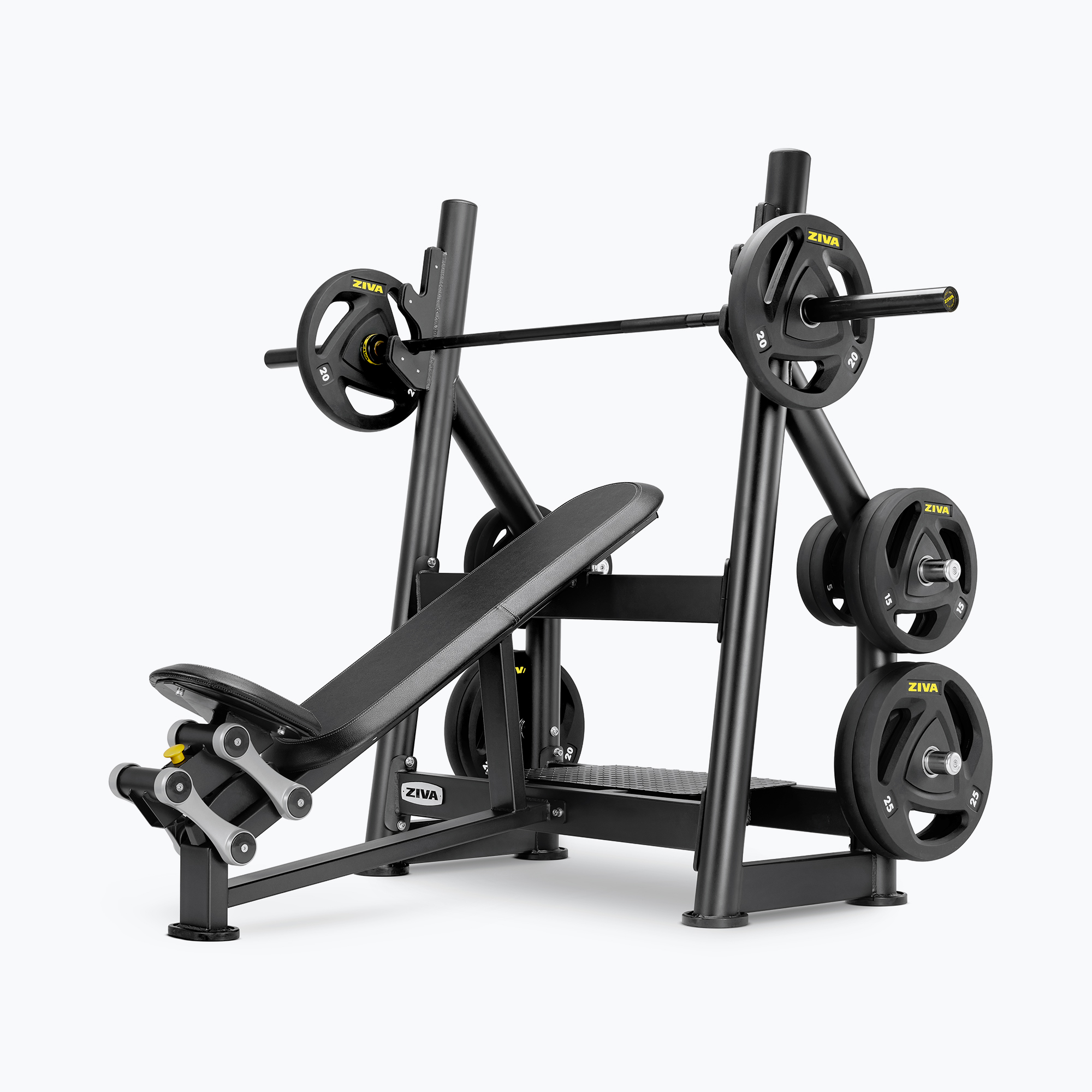 Ghế Đẩy Tạ Dốc Lên Olympic (Incline Bench) ZIVA EX