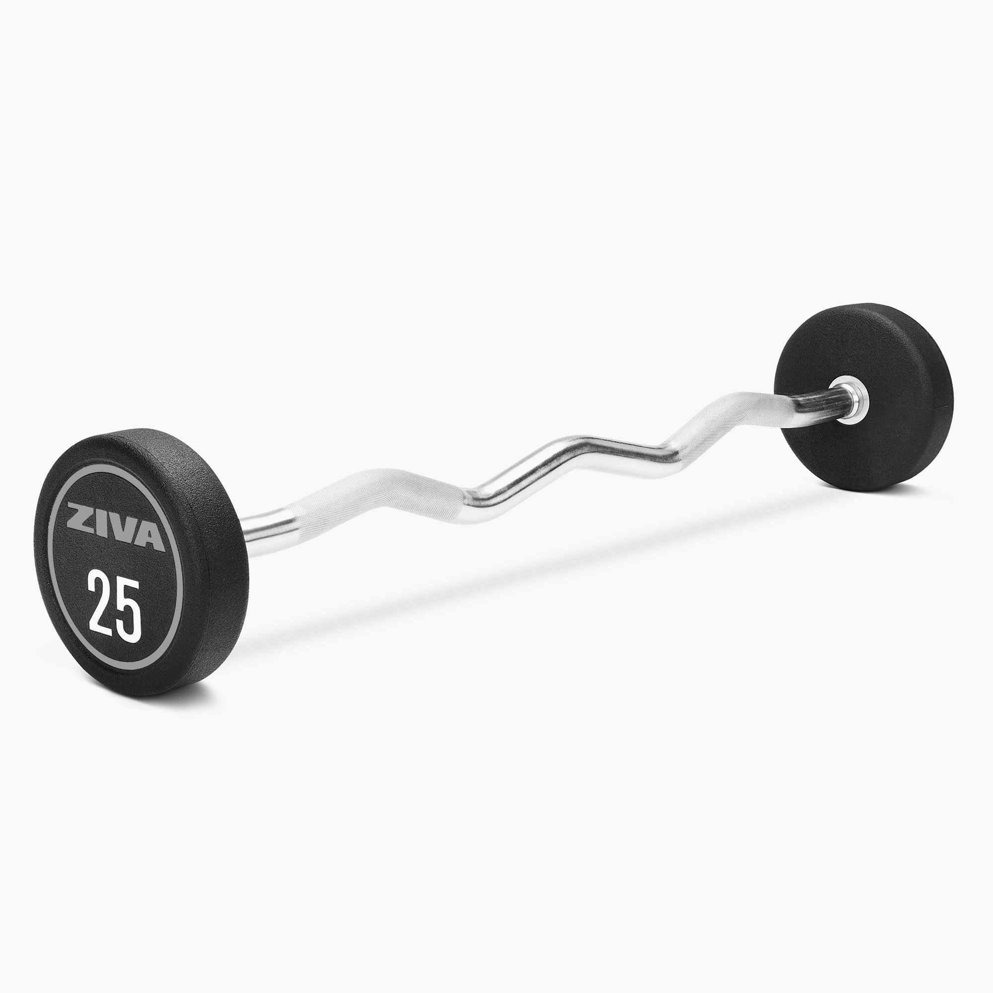 Tạ Đòn Cong EZ Cố Định Bọc Urethane ZIVA XP