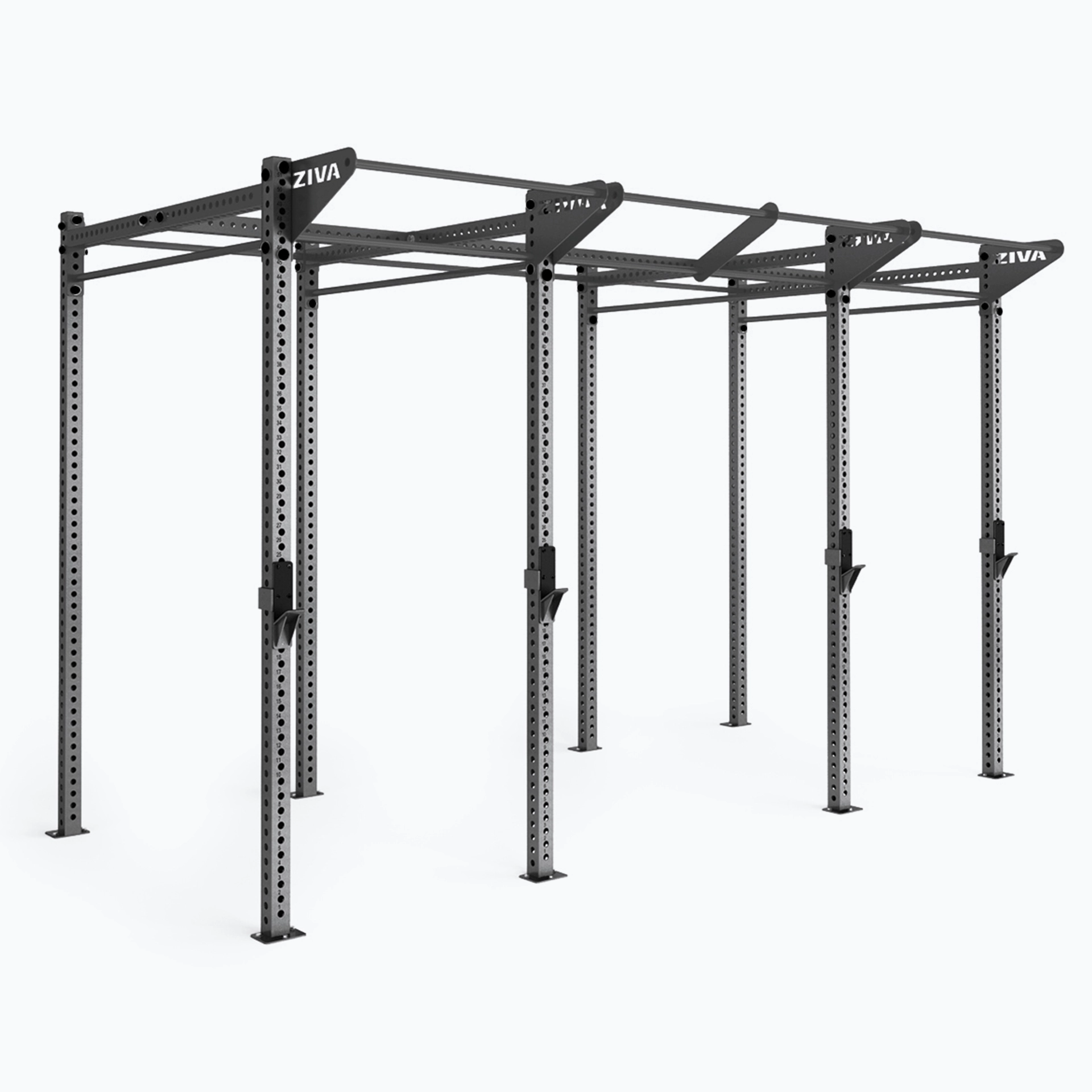 Giàn Khung Tập Đa Năng Độc Lập Tự Đứng ZIVA XP (Cao 2.7m (9ft), Trạm 4.3m / 14ft)