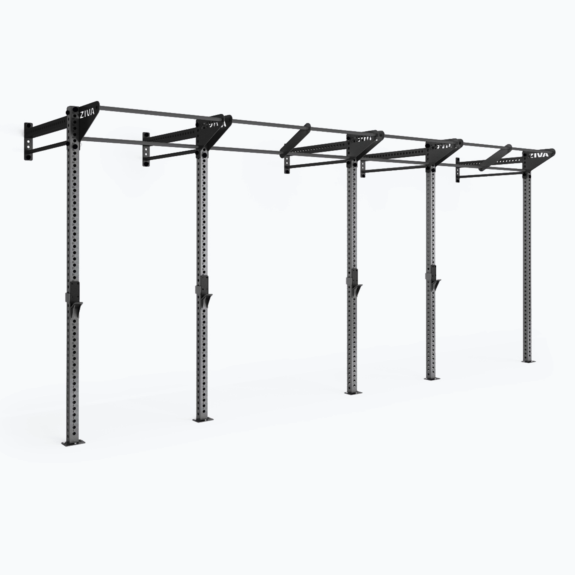 Giàn Khung Tập Đa Năng Gắn Tường ZIVA XP (Cao 2.7m (9ft), Trạm 6.1m / 20ft)