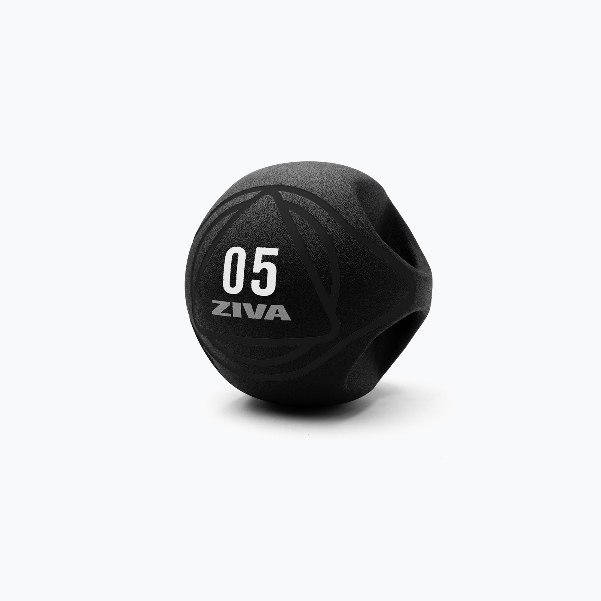 Bóng Tập Thể Lực Đa Năng (Medicine Ball) 2 Tay Cầm (Dual Grip) ZIVA Performance