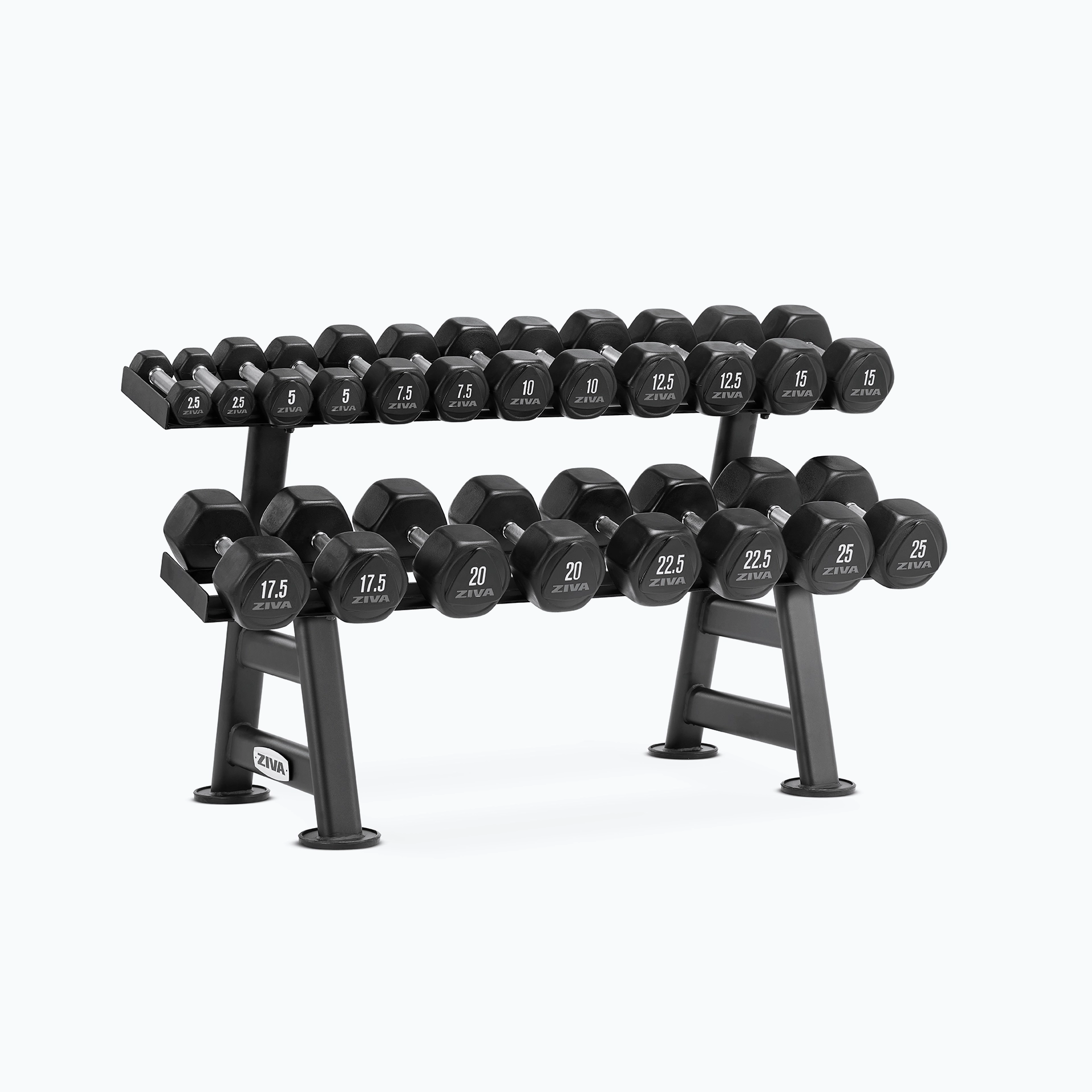 Kệ Để Tạ Đơn ZIVA Performance (2 Tầng, 10 Cặp)