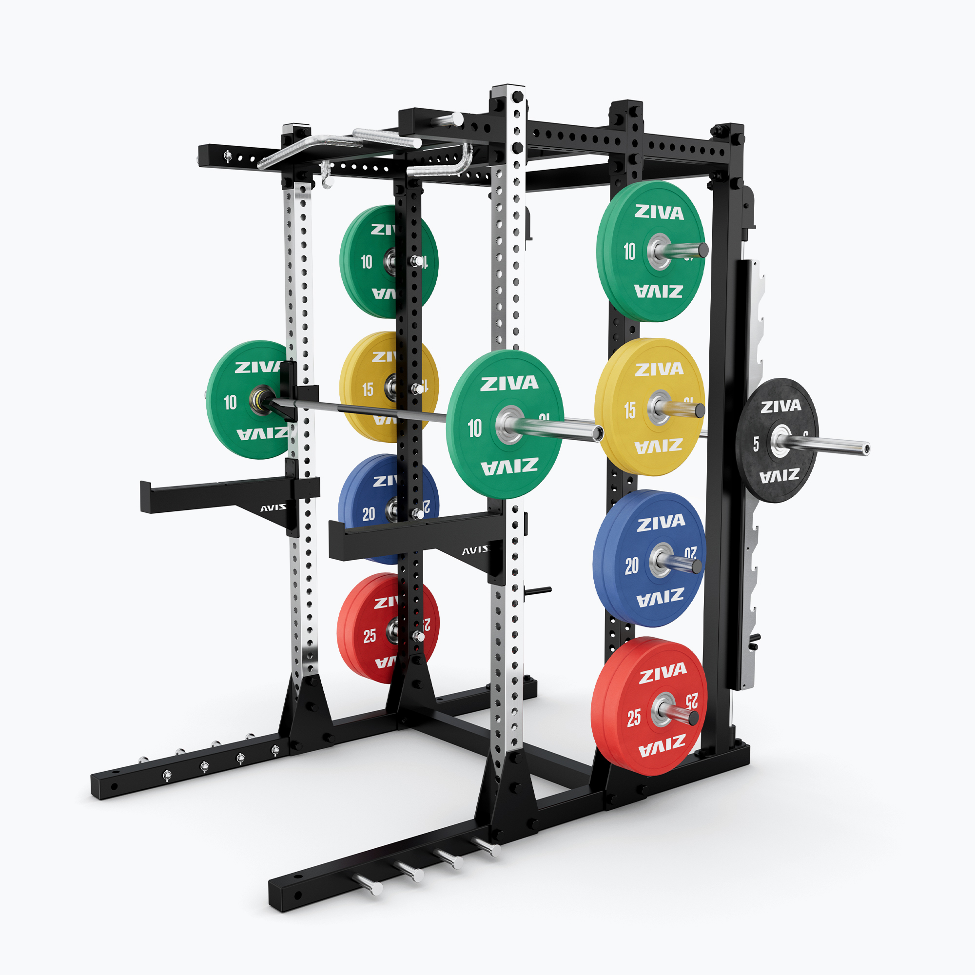 Khung Gánh Tạ Half Rack & Khung Smith ZIVA INOX