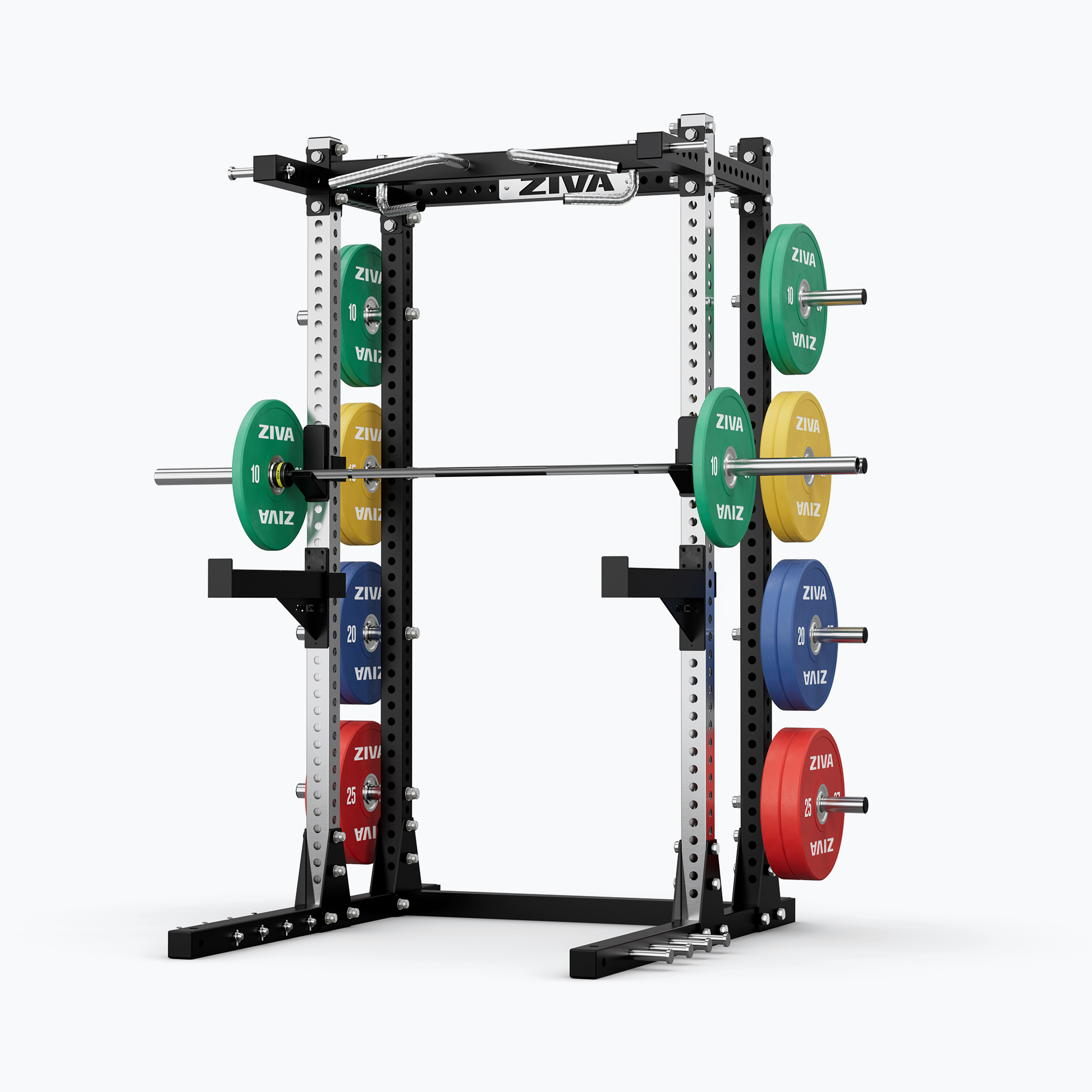 Khung Gánh Tạ Half Rack ZIVA INOX