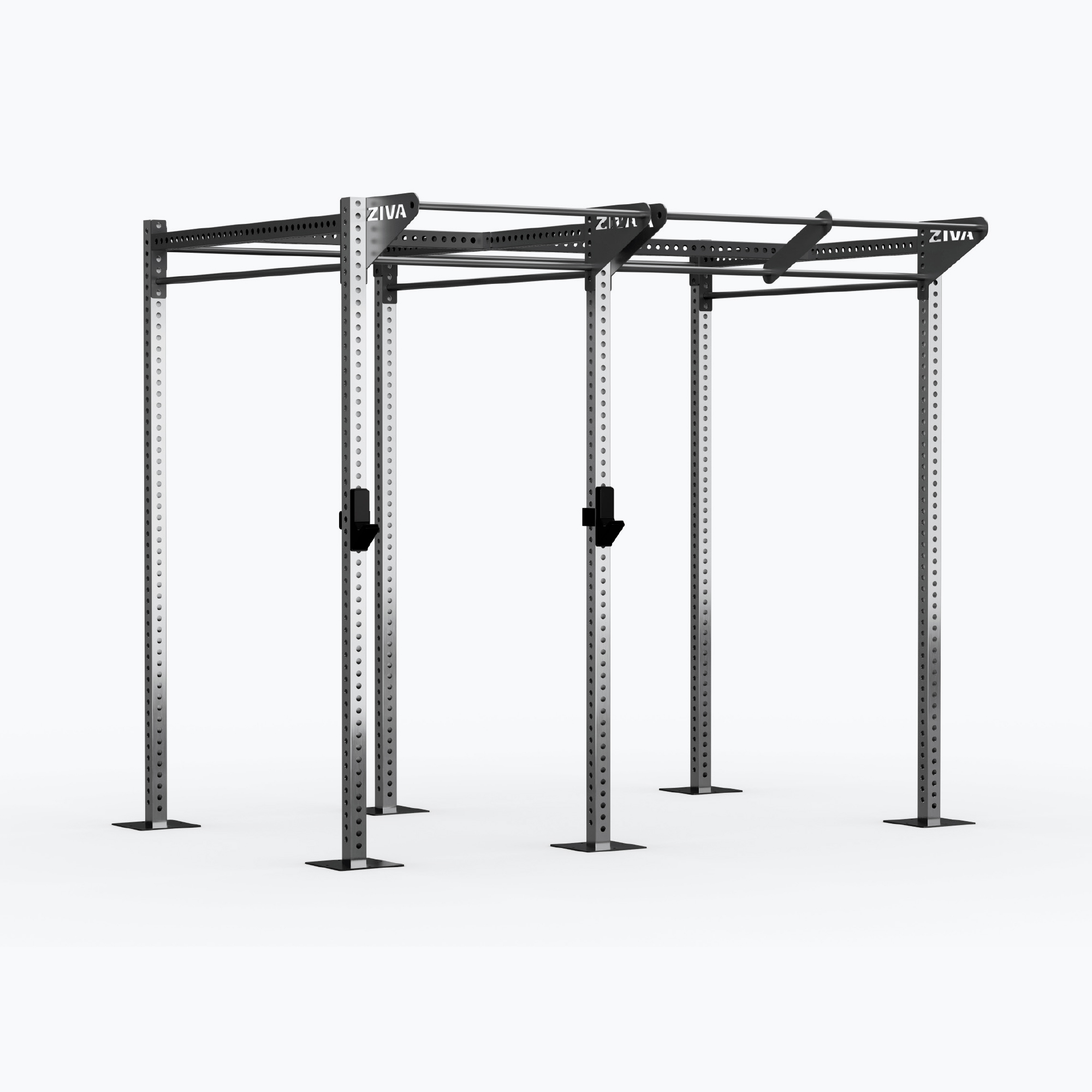 Giàn Khung Tập Đa Năng Độc Lập Tự Đứng ZIVA INOX (Cao 2.7m (9ft))