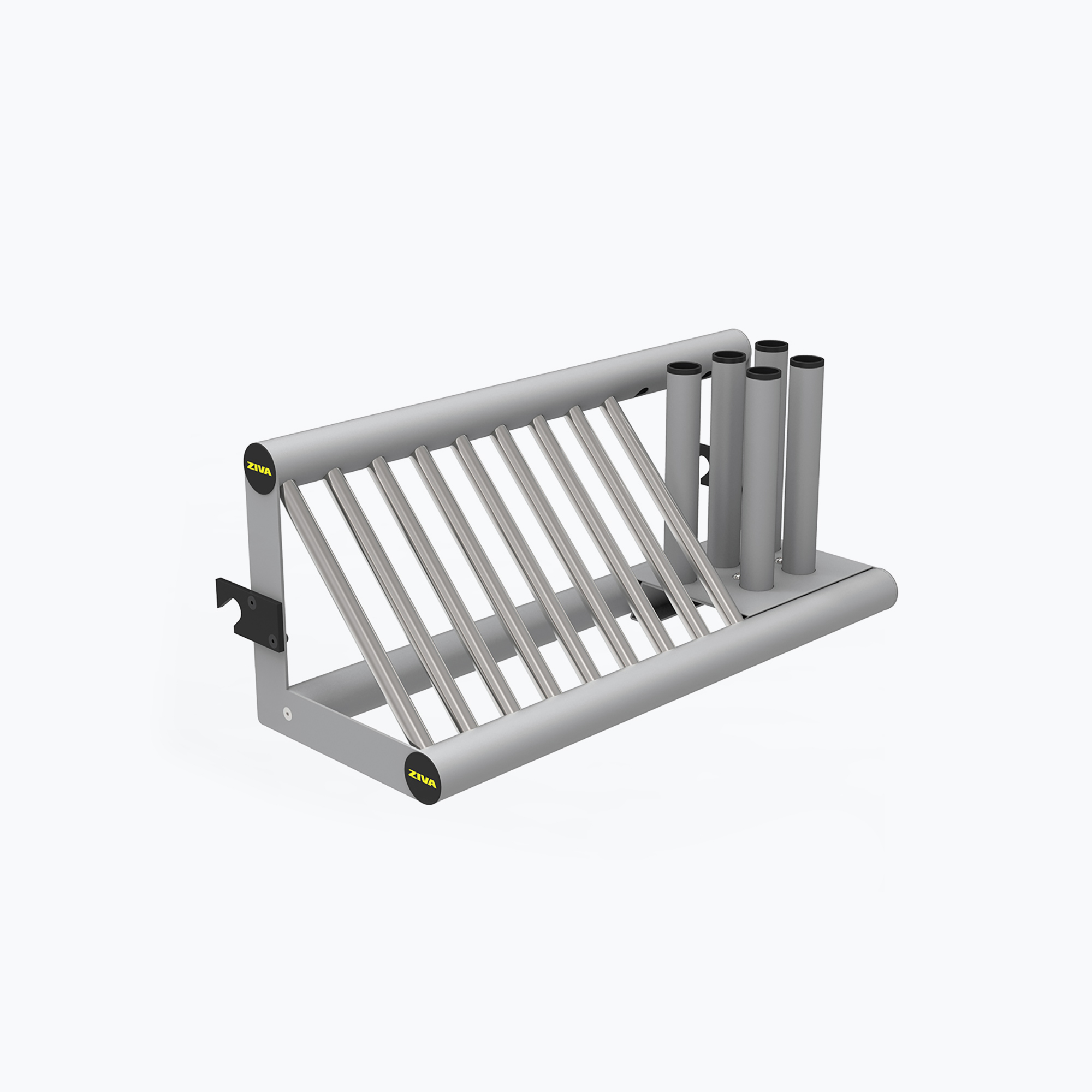 Phụ Kiện Tháo Lắp Nhanh ZIVA Infinity 11 Giá Để Bánh Tạ Bumper & Đòn Tạ Olympic ZIVA Infinity