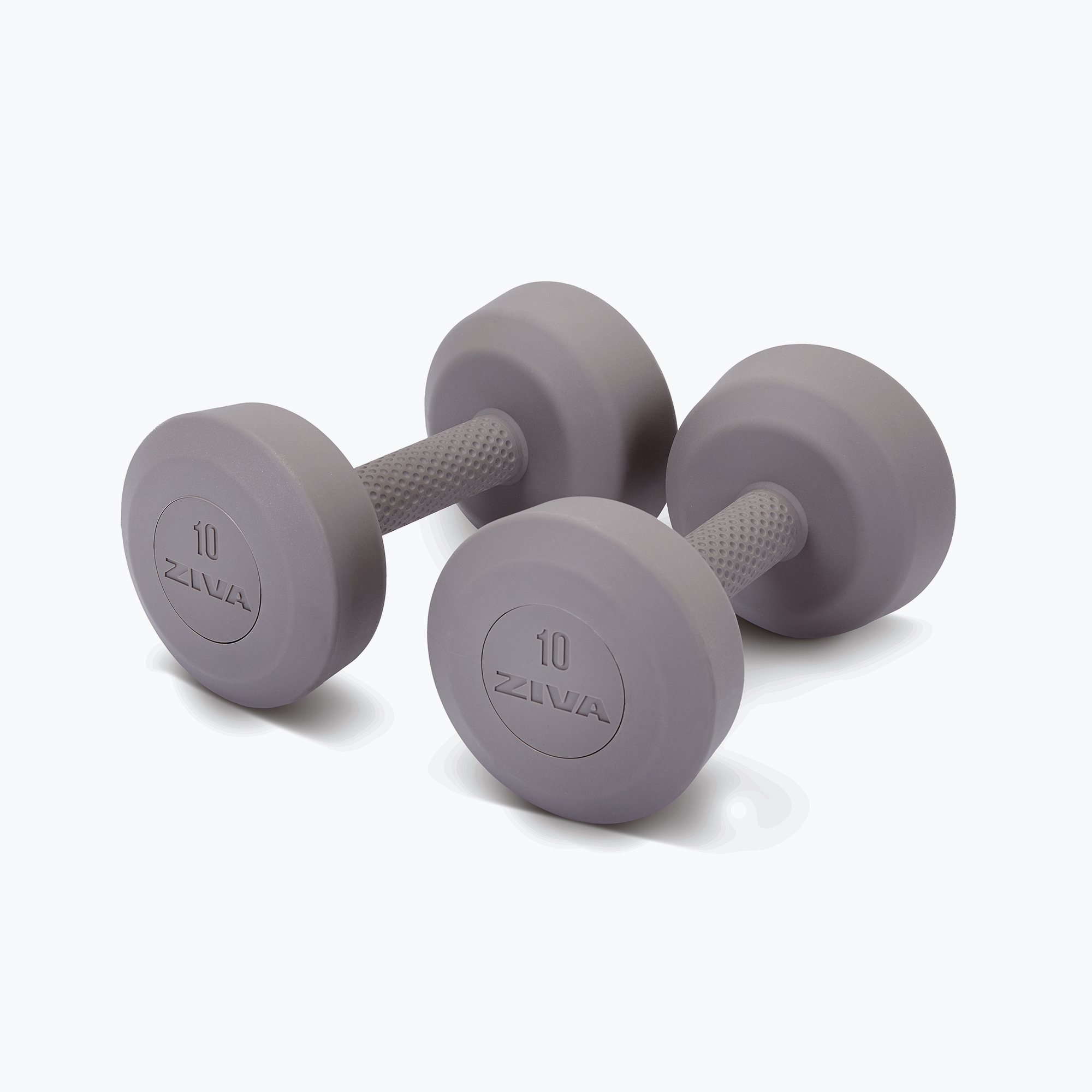 Trọn Bộ Tạ Đơn Phòng Tập Studio Bọc Urethane ZIVA Lumina (1-10kg, 10 Cặp)