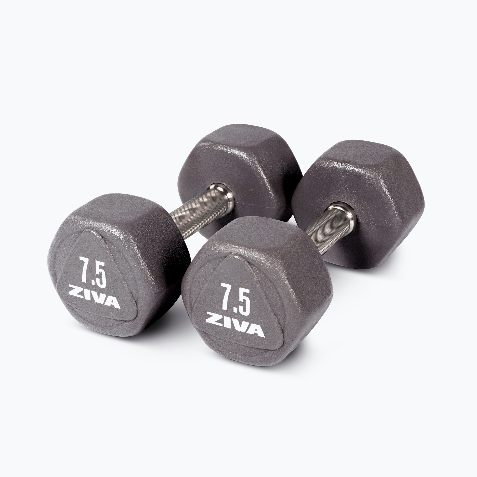 Trọn Bộ Tạ Đơn Lục Giác Bọc Urethane ZIVA Lumina
