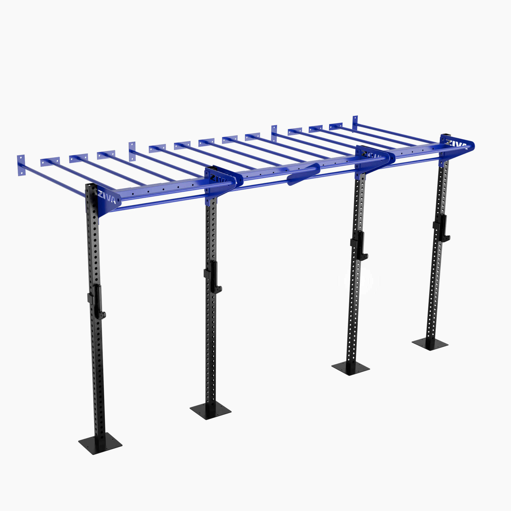 Giàn Khung Tập Đa Năng Gắn Tường Kèm Xà Đu Monkey Bar ZIVA Outdoor
