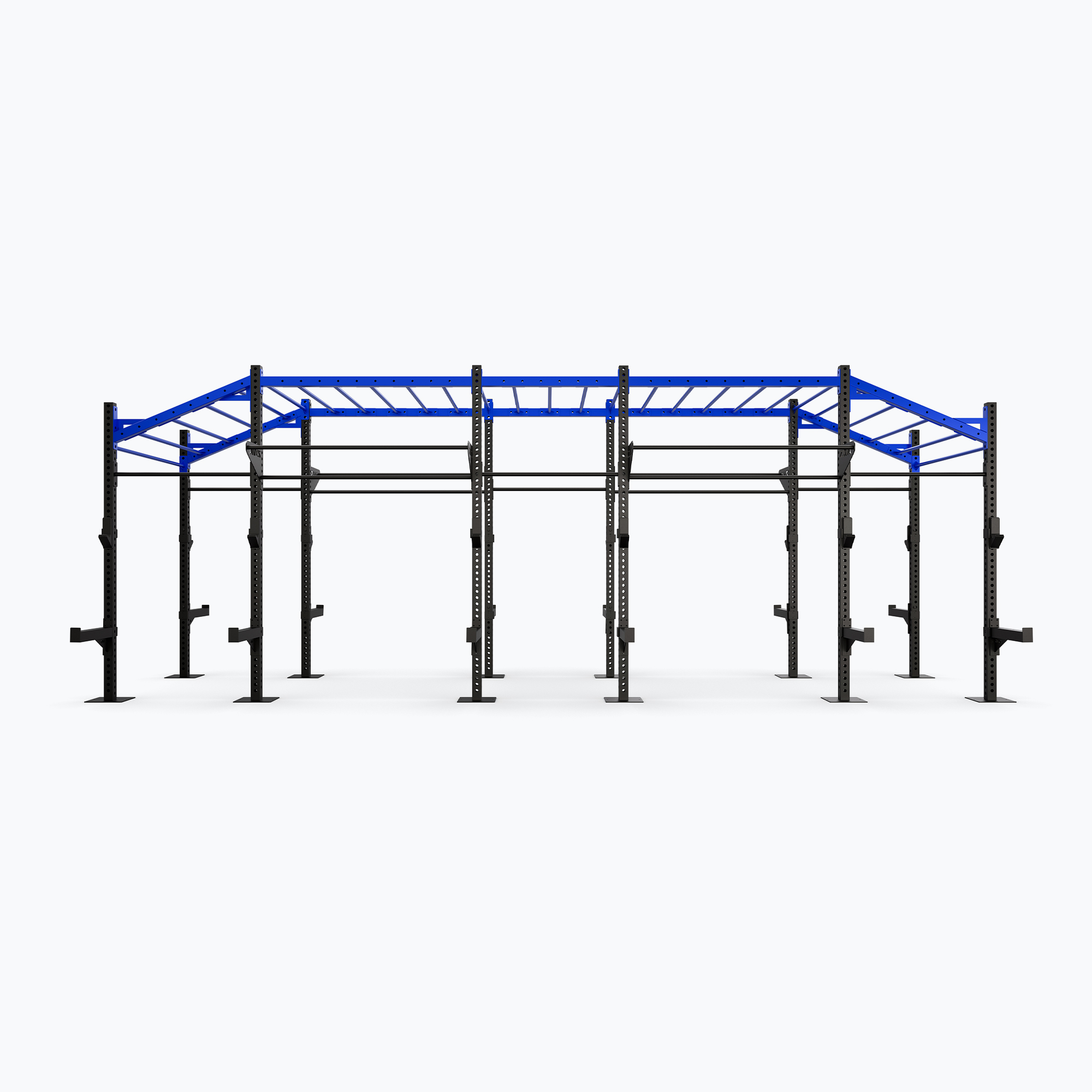 Giàn Khung Tập Đa Năng Độc Lập 2 Mặt Kèm Xà Đu Monkey Bar ZIVA Outdoor