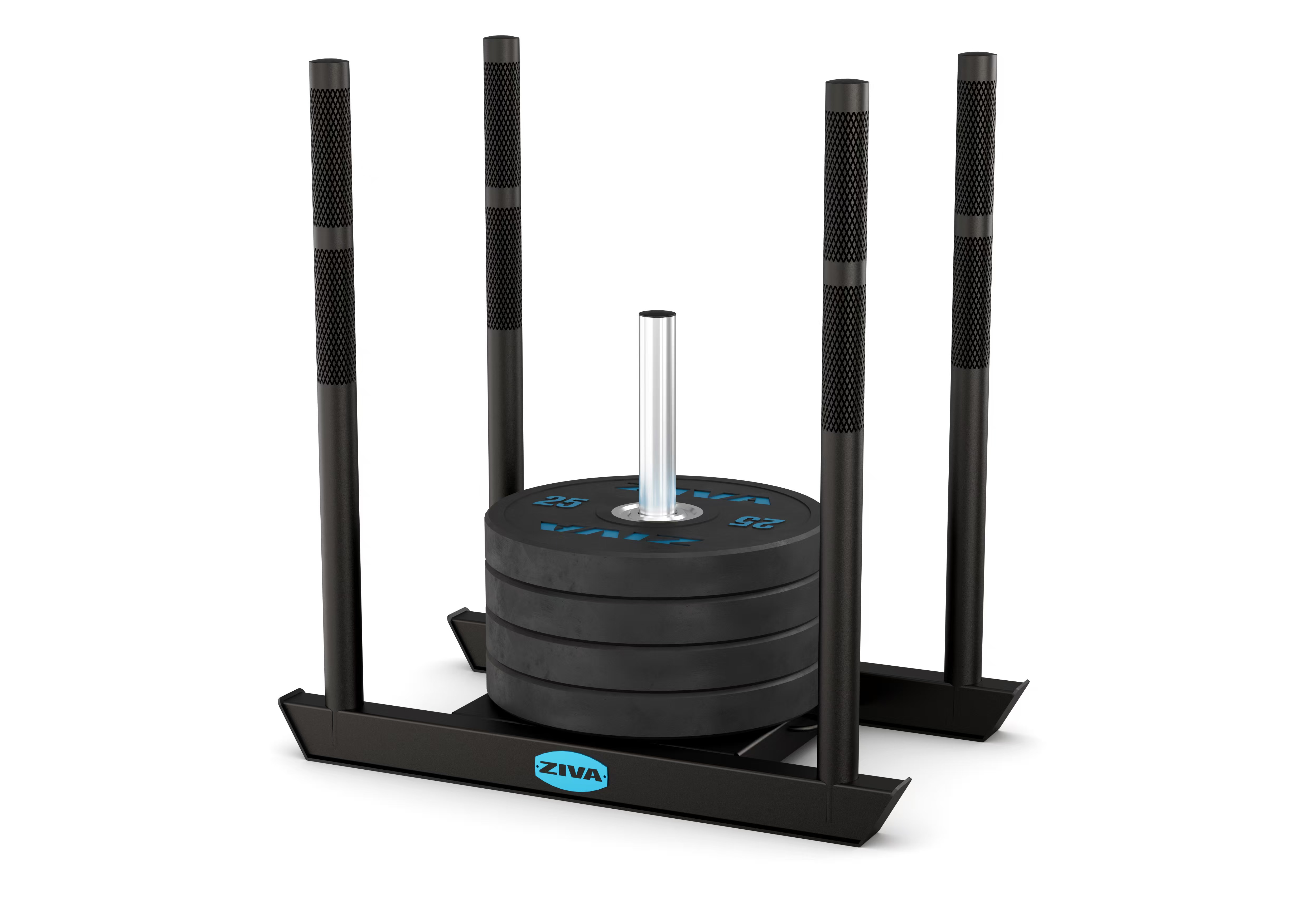 Xe Đẩy Kéo Tạ Thể Lực Power Sled ZIVA Outdoor