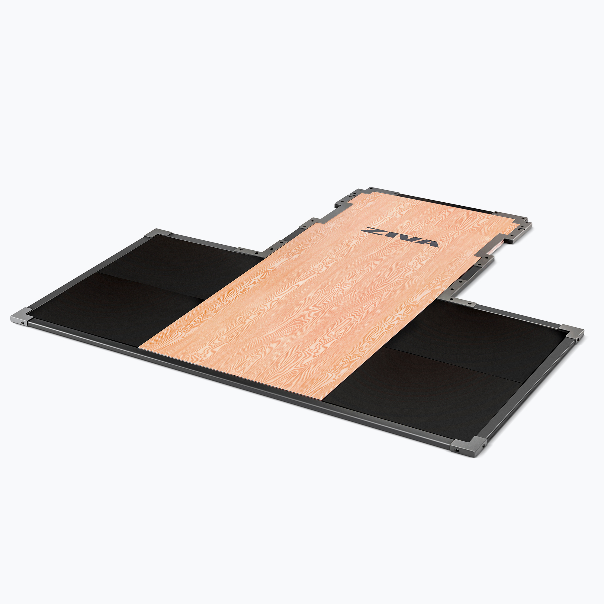 Sàn Nâng Tạ Giảm Chấn Mặt Gỗ Tự Nhiên Dành Cho Half Rack ZIVA XP