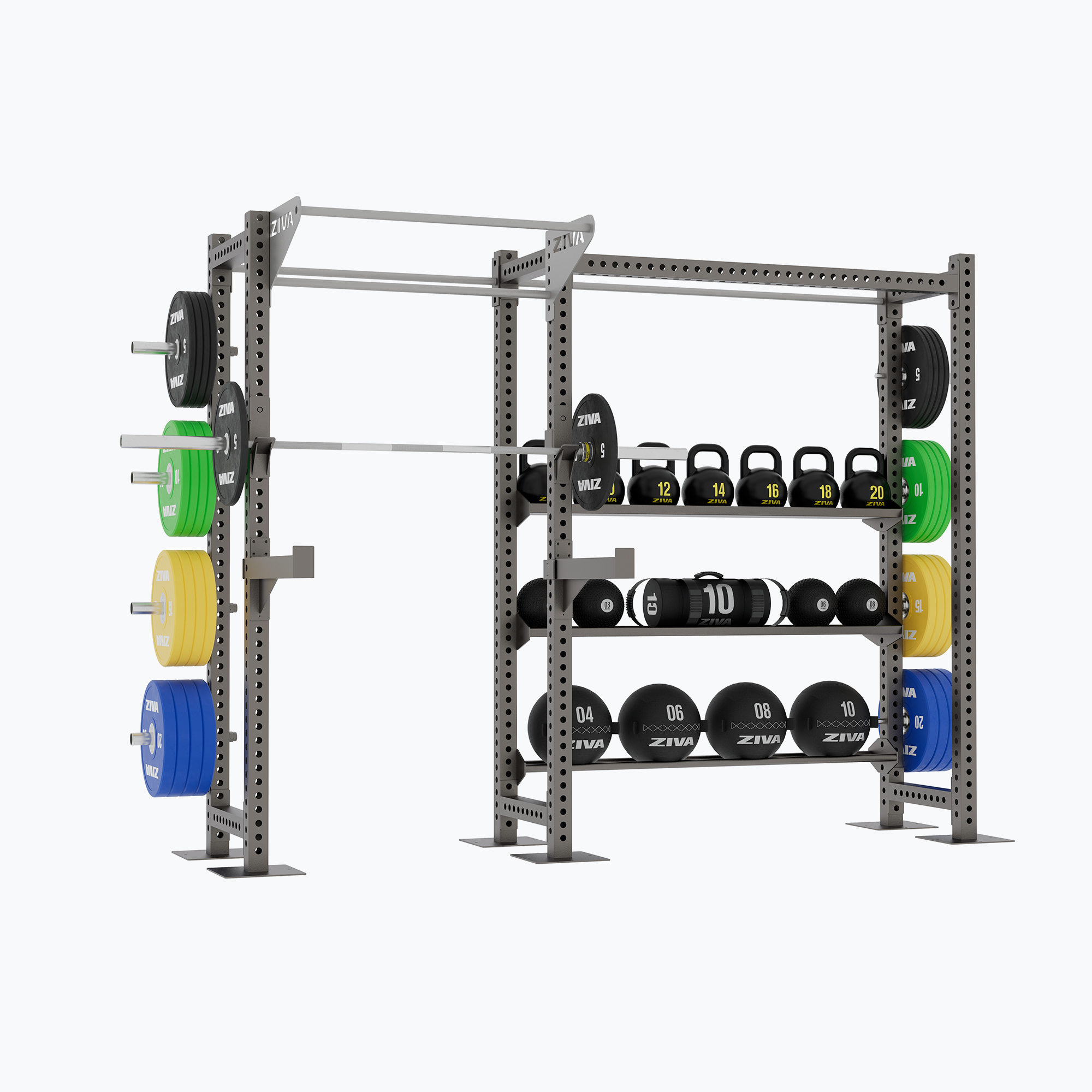 Giàn Khung Tập Đa Năng Độc Lập Tự Đứng Tiết Kiệm Diện Tích ZIVA XP