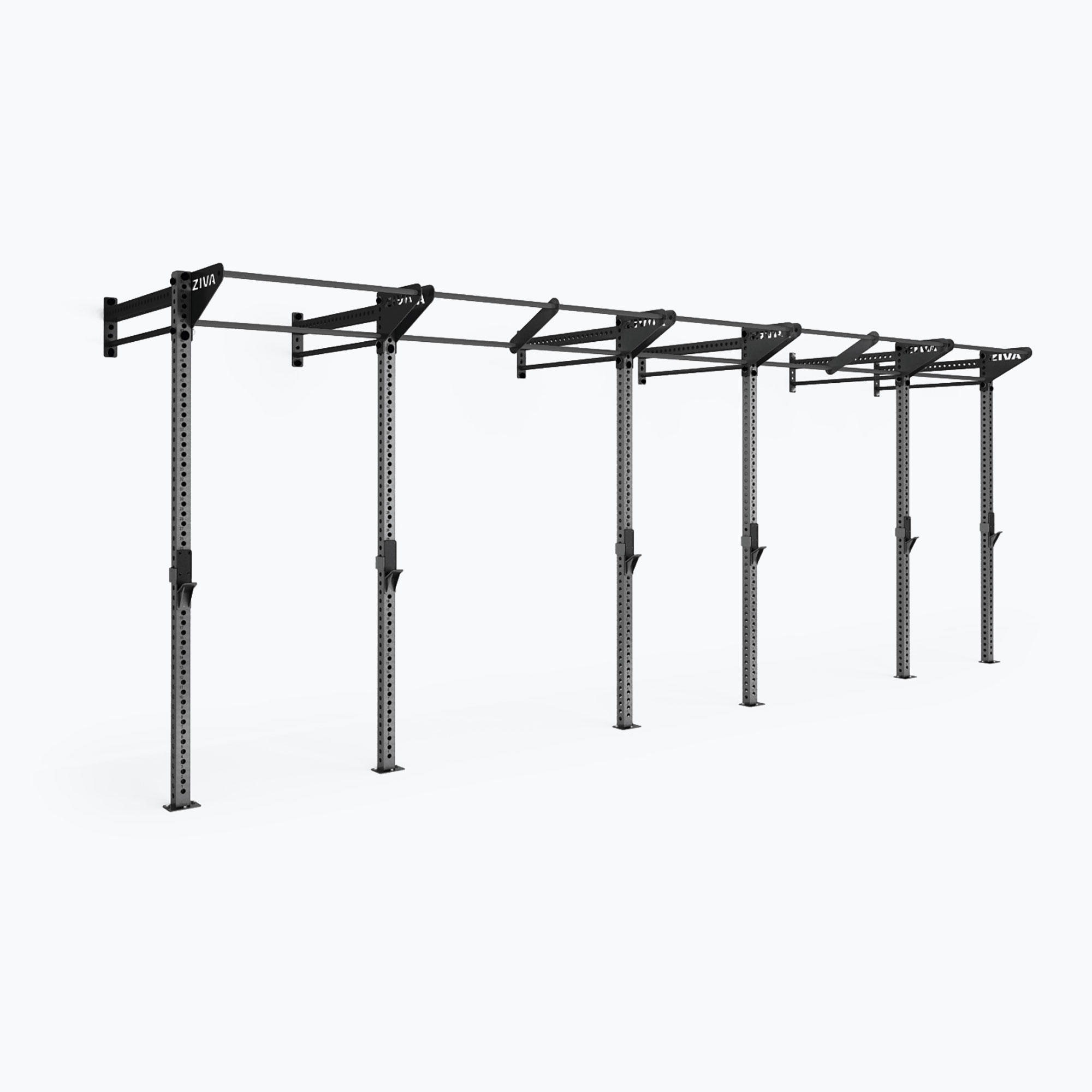 Giàn Khung Tập Đa Năng Gắn Tường ZIVA XP (Cao 2.4m (8ft), Trạm 7.3m / 24ft)
