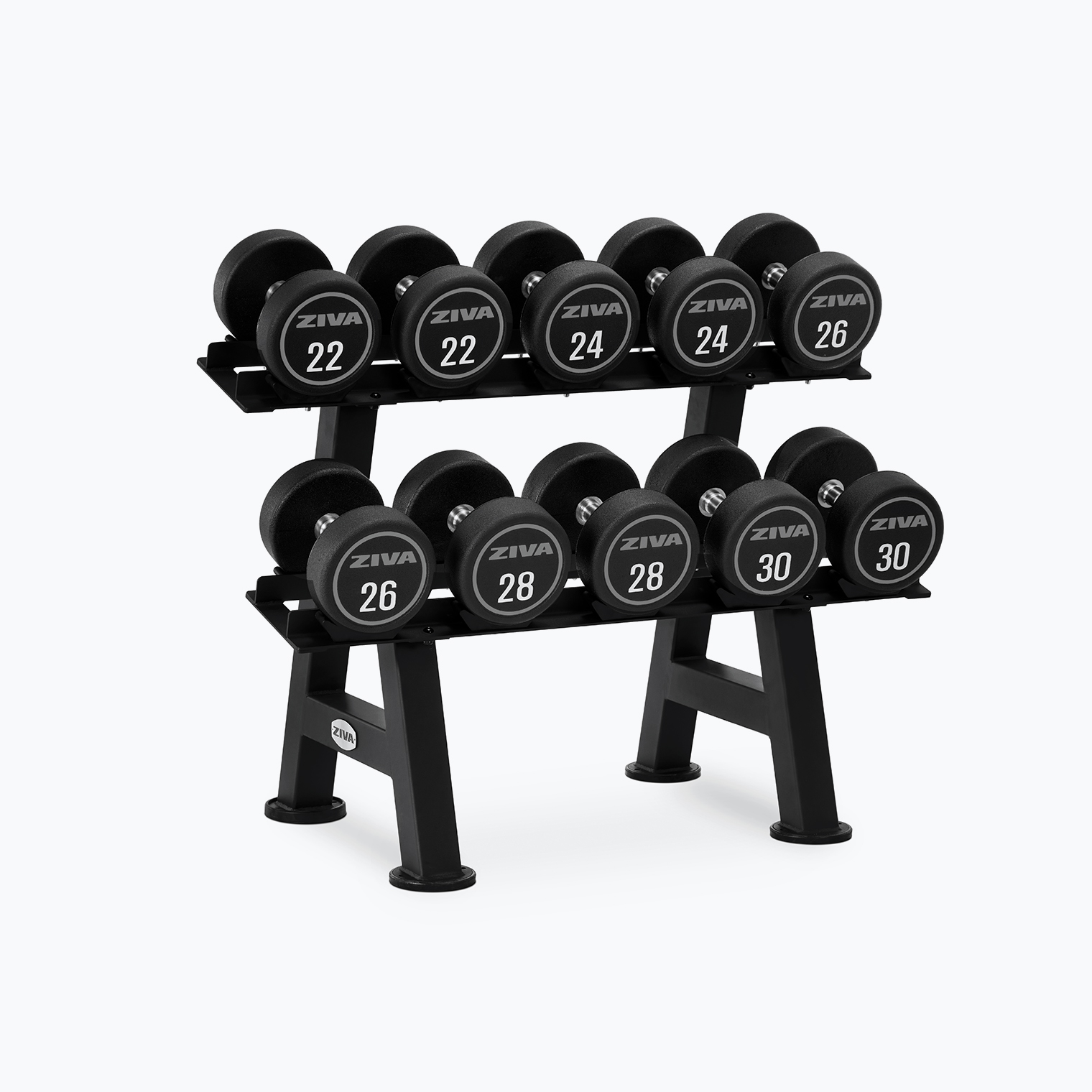 Kệ Để Tạ Đơn ZIVA XP Có Đế Đỡ Yên Ngựa (5 Cặp)