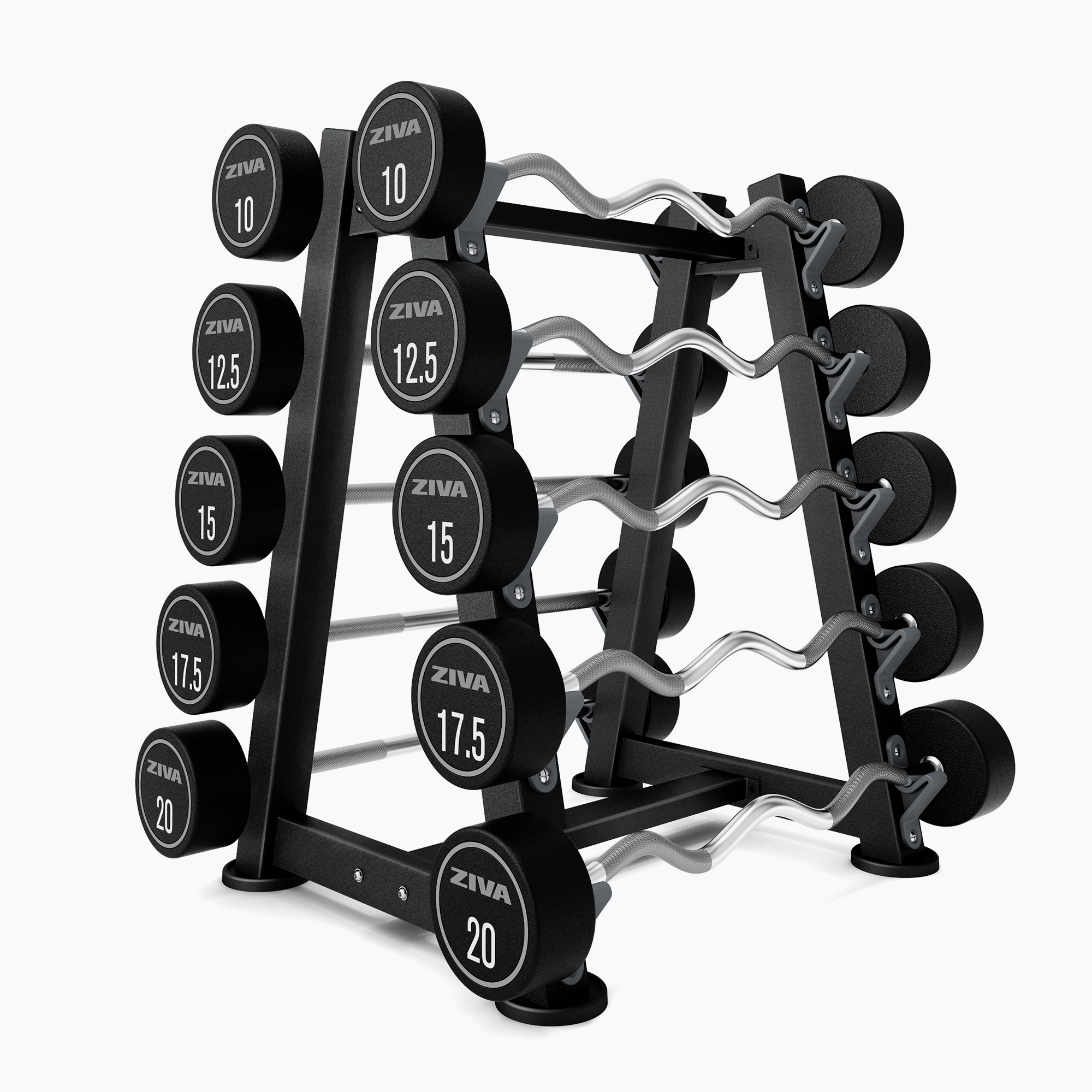 Giá Để Đòn Tạ Thương Mại ZIVA XP (10 Chiếc)